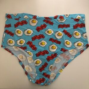 MeUndies FeelFree High-Waisted Cheeky Wakey Wakey 4X